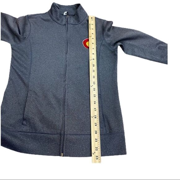 Colorado Grey Zippered Athletic Jacket Sz Small - Picture 7 of 8